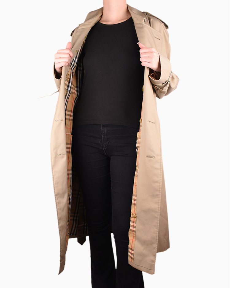 Trench Coat Burberry Original Heritage Bege feminino